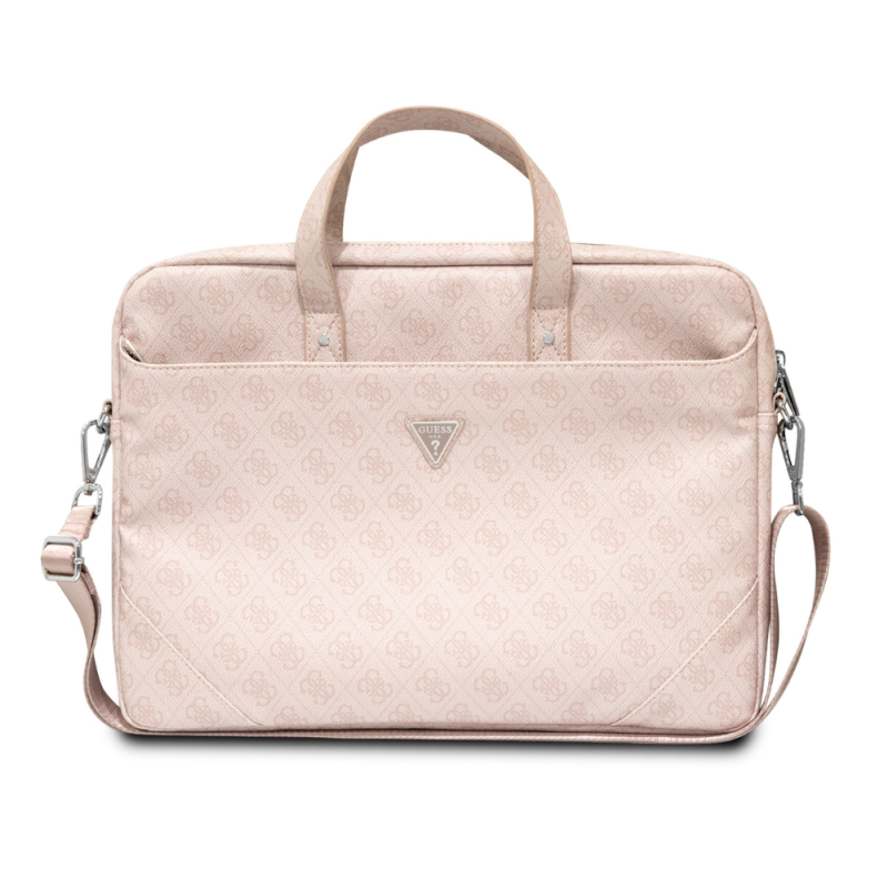 Housse pour ordinateur 4G PU Hot Stamp avec protection anti-chocs Guess GUCB15P4TP – 15/16" Rose — Accessoire · Smarty Paris 18e